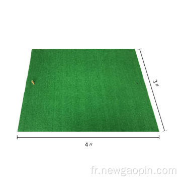 Tapis de pratique de golf en plein air pour simulateur de golf